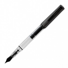 Monteverde USA MP1 Collectible Lock-It Piston Technology Fountain Pen Coal Grey MV32123