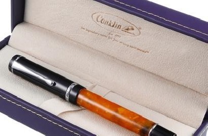 Conklin Duragraph  Orange Nights, Fountain Pen