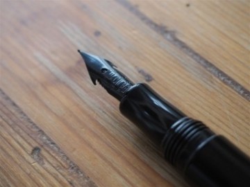 Conklin All American Raven Black Fountain Pen CK71492