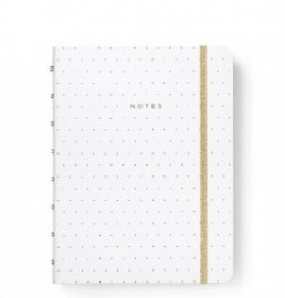 Filofax notebook refillable ruled Moonlight A5 179520