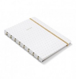 Filofax notebook refillable ruled Moonlight A5 179520