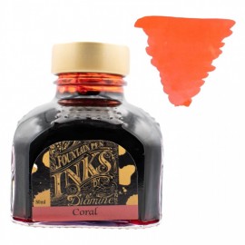 Diamine 80ml Coral Fountain pen ink bottle