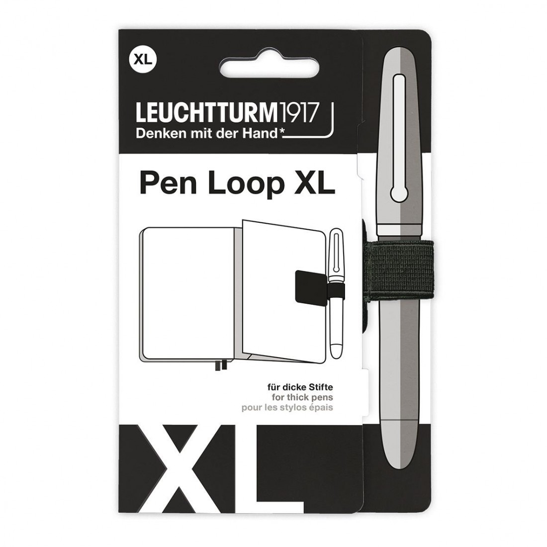 Leuchtturm 1917, Pen Loop XL Black