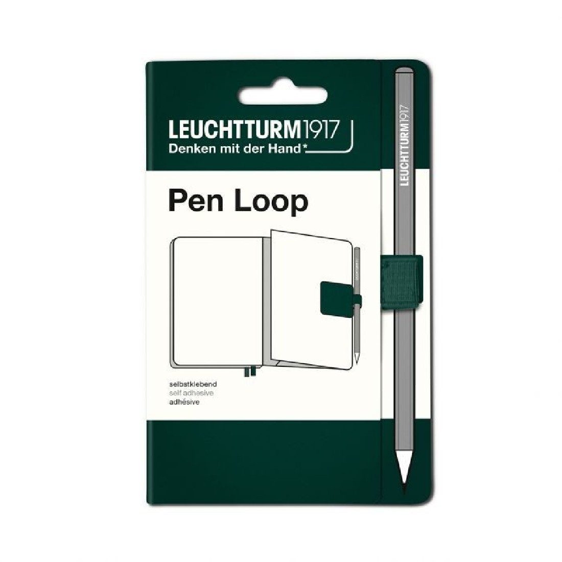 Leuchtturm 1917 Pen Loop, Forest Green