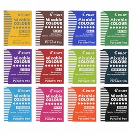 Pilot mixable colour cartridges  for parallel pen IRFP-6S