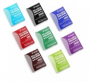 Pilot mixable colour cartridges  for parallel pen IRFP-6S