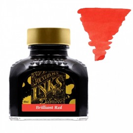 Diamine 80ml Brilliant Red Ink Bottle