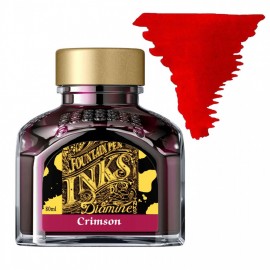 Diamine 80ml Crimson Ink Bottle