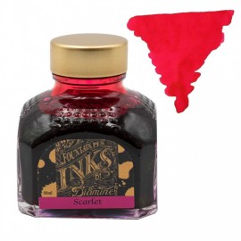 Diamine 80ml Scarlet Ink Bottle