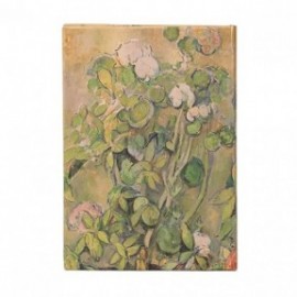 Paperblanks notebook Pots and Flowers, Cezannes Terracotta, midi 12x18, ruled, hard cover