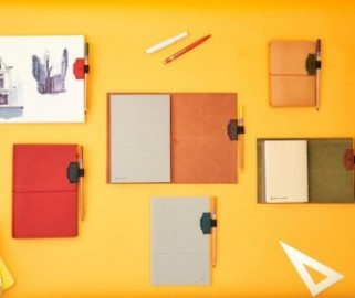 Paper Republic Le Loop Penholder Olive Green L