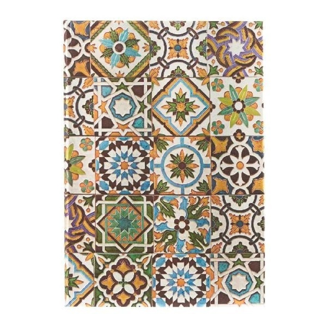 Paperblanks notebook midi 12x18cm, hard cover, elastic closure, lined, 144 pages, 120gsm, Portuguese Files, Porto, 95996