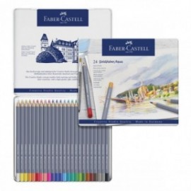Faber Castell Watercolour Pencils Aqua Goldfaber set 24pcs 114624