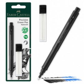 Faber Castell Precision Eraser Pen & Refills, 185610