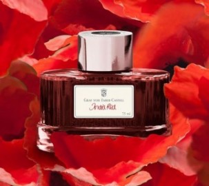 Graf von Faber-Castell India Red 141019 Fountain Pen Ink 75ml