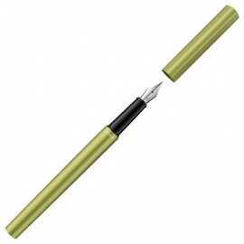 Pelikan Ineo Elements P6 aluminium fountain pen with metal case green oasis