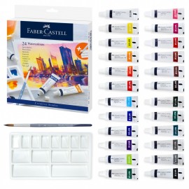 Faber Castell Watercolours box of 24, 169624
