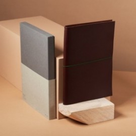 Paper Republic grand voyageur A4 chestnut leather journal