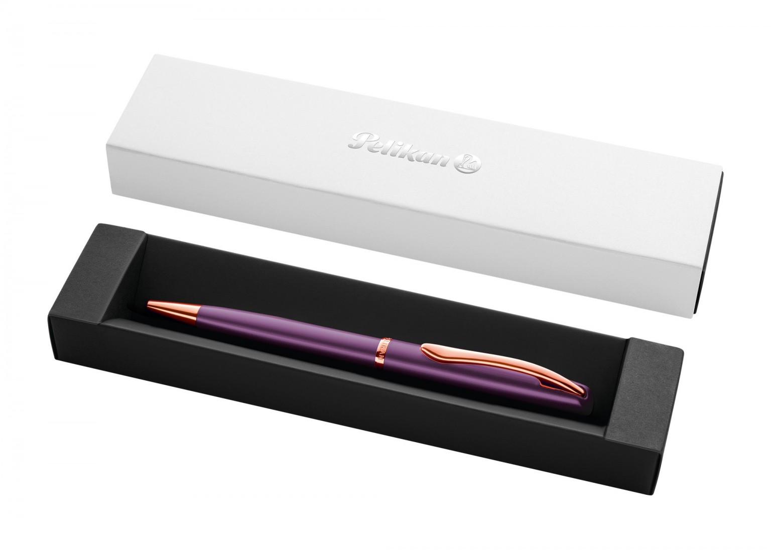Pelikan Jazz Noble Elegance Metallic Viola 826686 Ballpen plus Gift Box