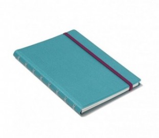 Filofax Notebook Refillable Ruled A5 Neutrals Teal, 179522