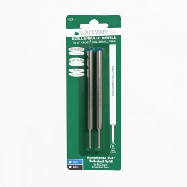 Monteverde Rollerball Refill to Fit Cross Rolleball Pens, Fine Point,  2 per Pack (C222BU)