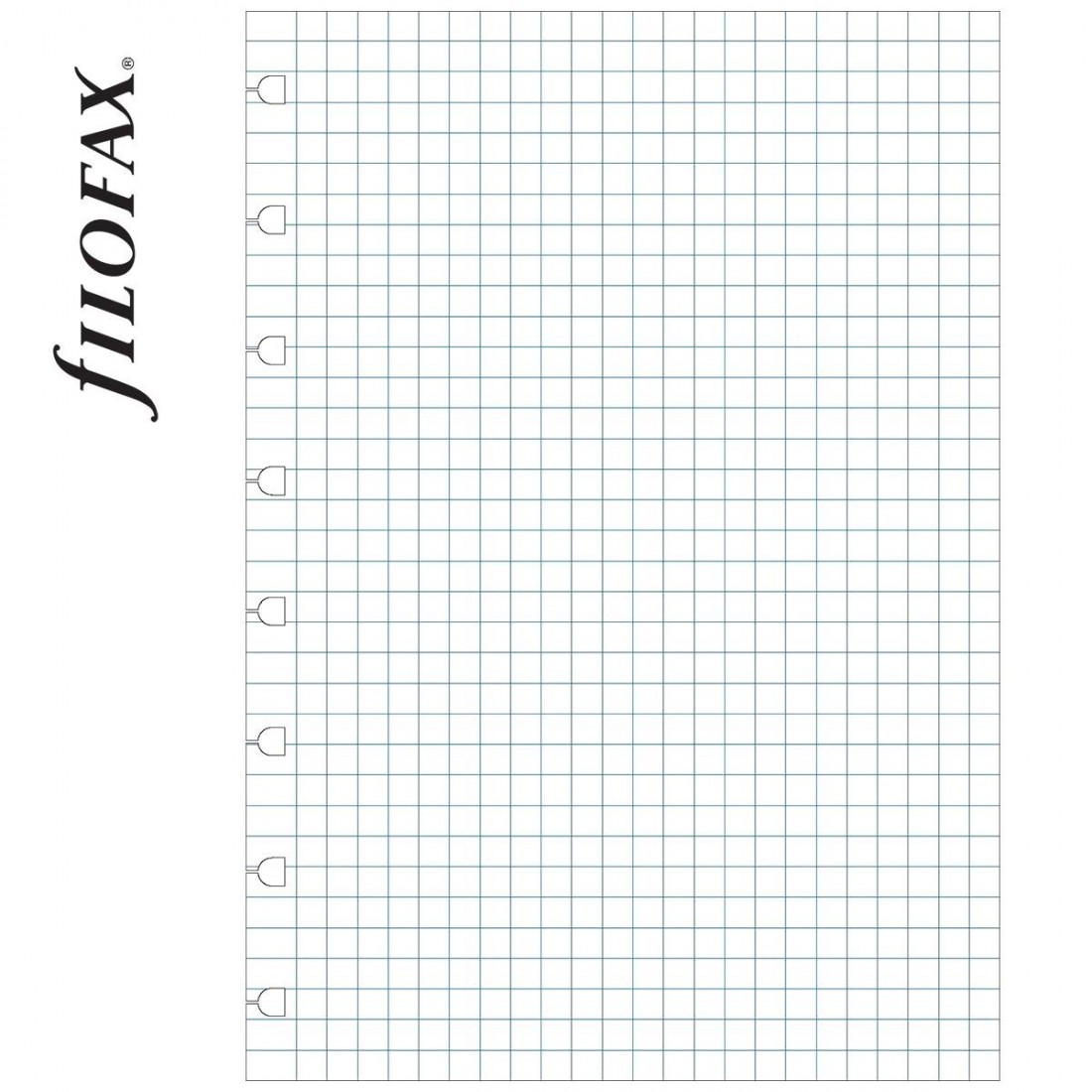 Refill A5 White Squared 152905 FILOFAX