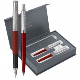 Parker Jotter Original Red Set Fountain Pen and Ballpen