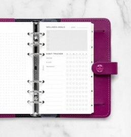 Filofax Personal Refill Wellness Tracker 132688