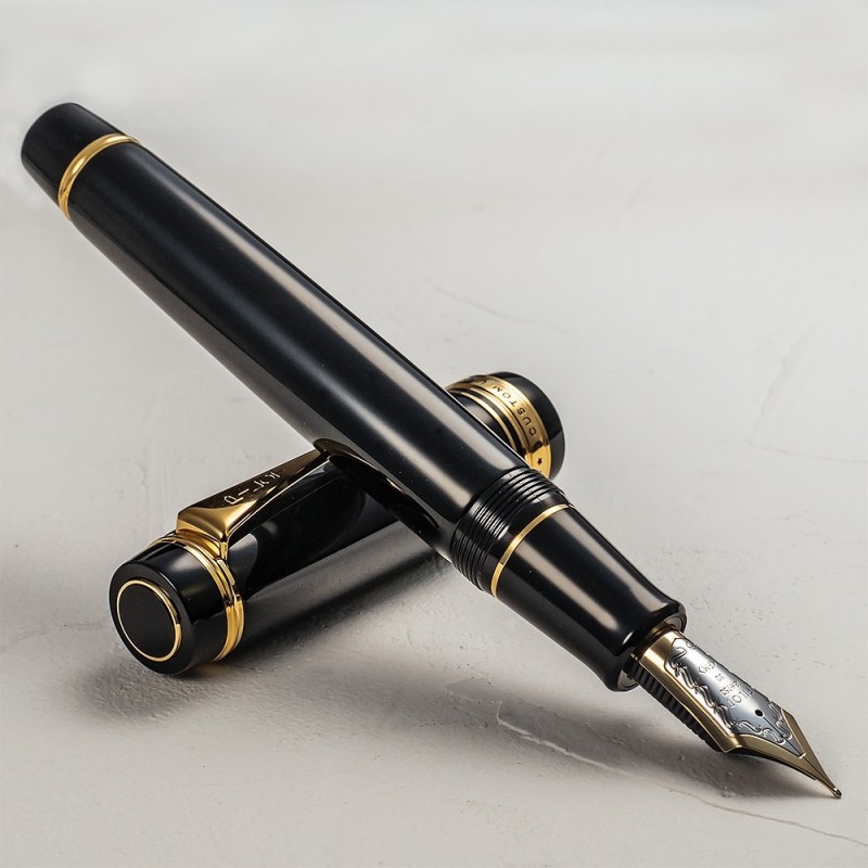 Pilot Custom Urushi Black Lacquer Fountain Pen FKV-88SR-R