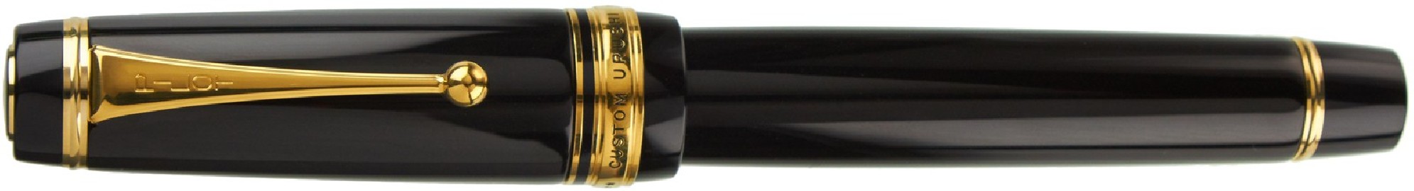 Pilot Custom Urushi Black Lacquer Fountain Pen  FKV-88SR-B.