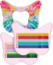 Faber Castell Sparkle Colour Pencils Set of 20 in Metal Case 201971