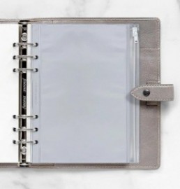 Filofax Refill Organizer A5 Zip Lock Envelope 343618