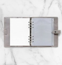 Filofax Refill Organizer A5 Zip Lock Envelope 343618
