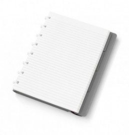 Filofax Notebook Refillable Ruled A5  Graphite, 115123