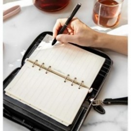 Filofax Lockwood Zip Personal Malden Black Organiser 022630