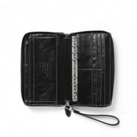 Filofax Lockwood Zip Personal Malden Black Organiser 022630