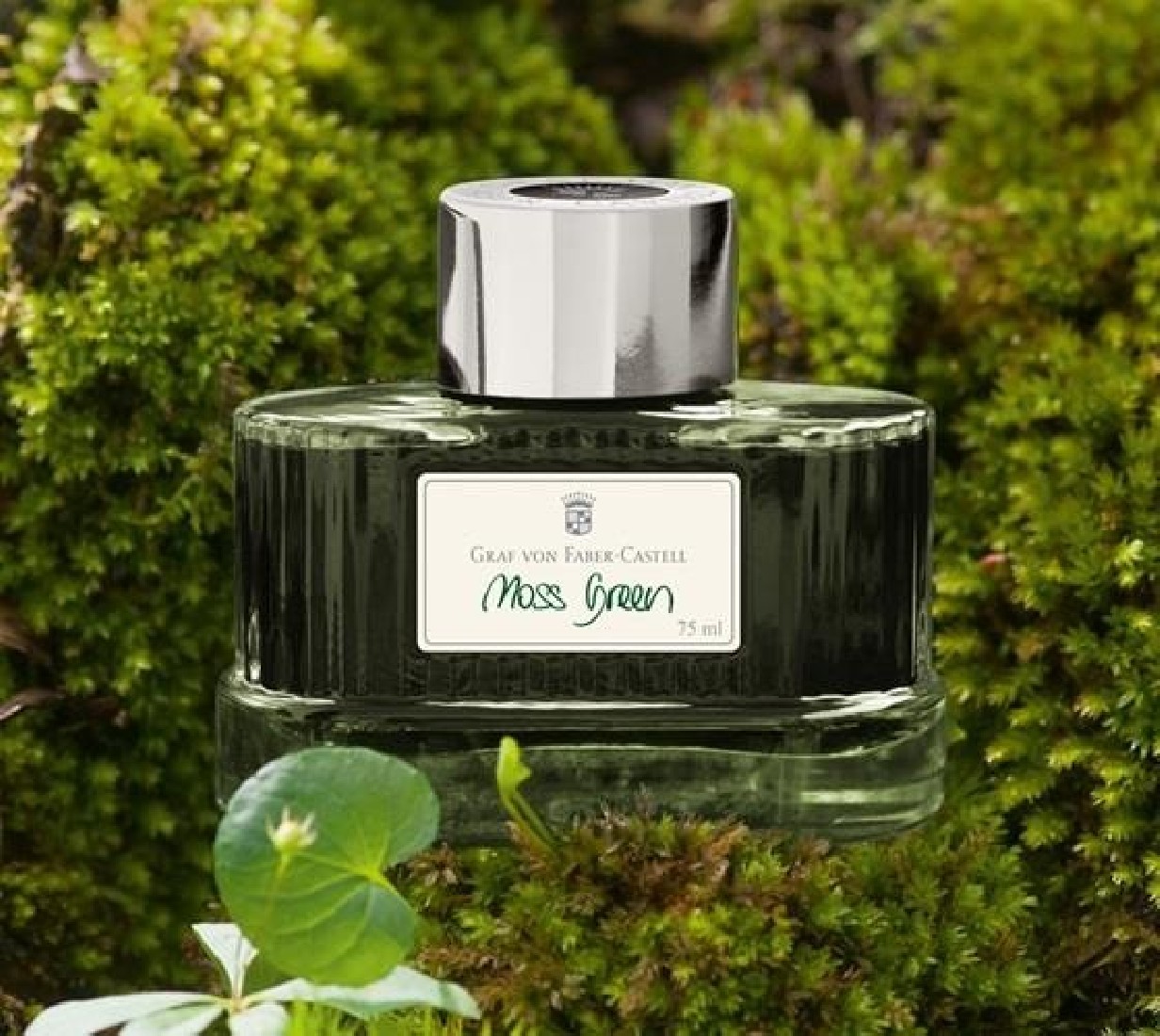 Graf von Faber-Castell Moss Green 141004 Fountain Pen Ink 75ml