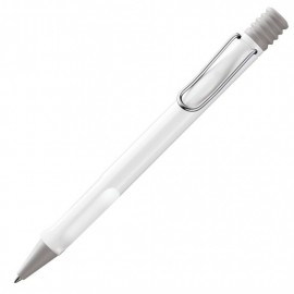 Lamy Safari Shiny White Ballpen 219