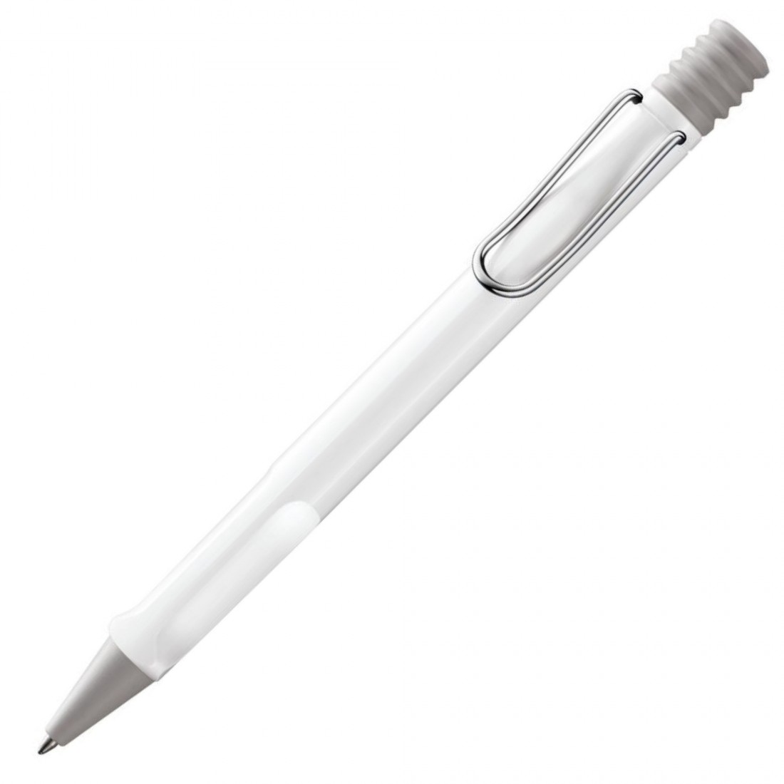 Lamy Safari Shiny White Ballpen 219