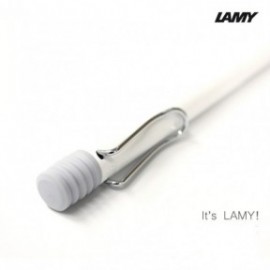 Lamy Safari Shiny White Ballpen 219