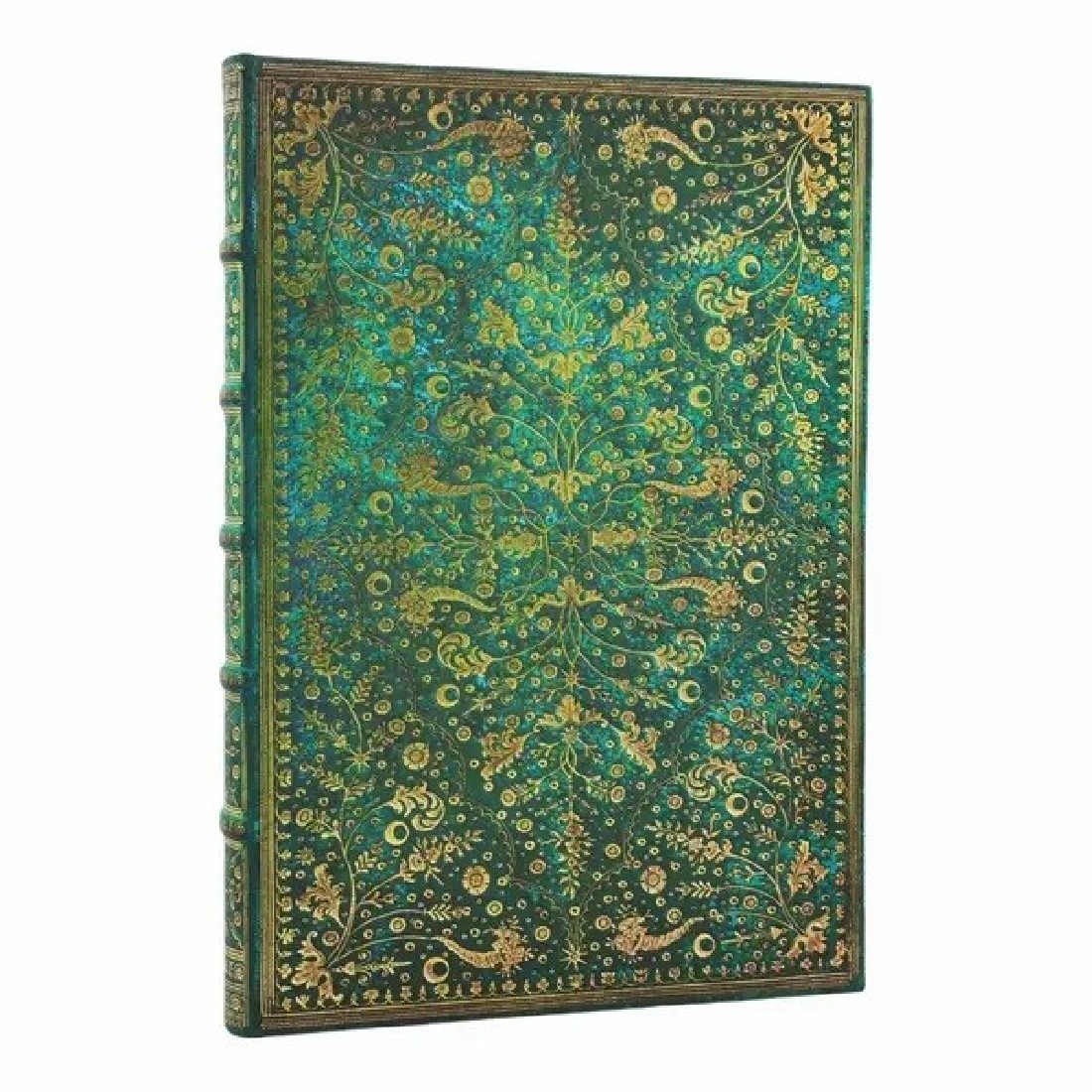 Paperblanks Notebook Emerald Flower Grande Lined