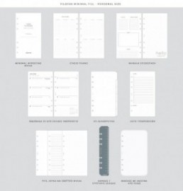 Filofax Organiser Personal Norfolk Currant 022671