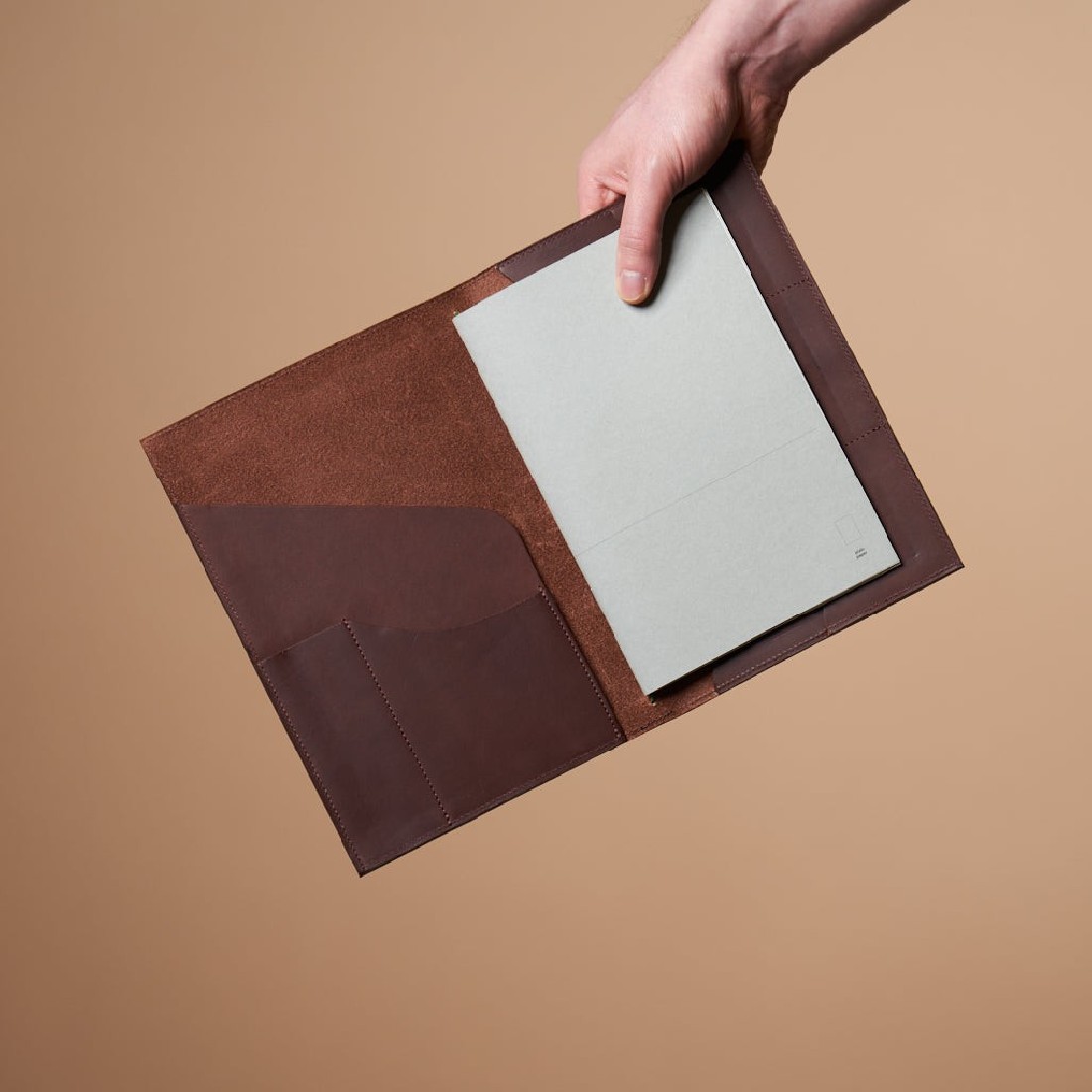 Paper Republic A5 Leather Portfolio Chestnut PR