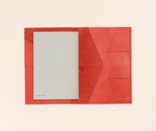Paper Republic A5 Leather Portfolio Red PR