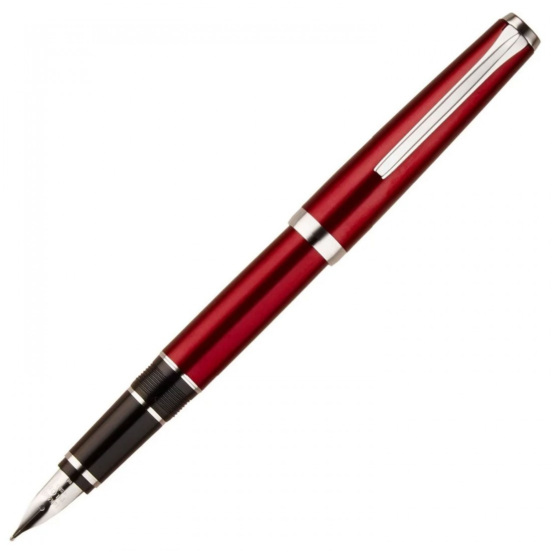 Pilot Falcon Elabo 14k Metal Red  Fountain Pen