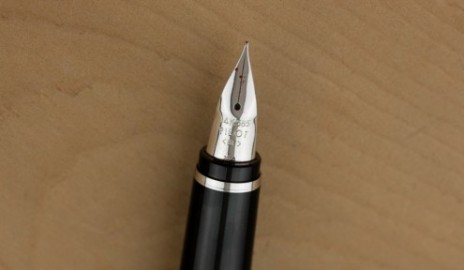 Pilot Falcon Elabo 14k Metal Black  Fountain Pen