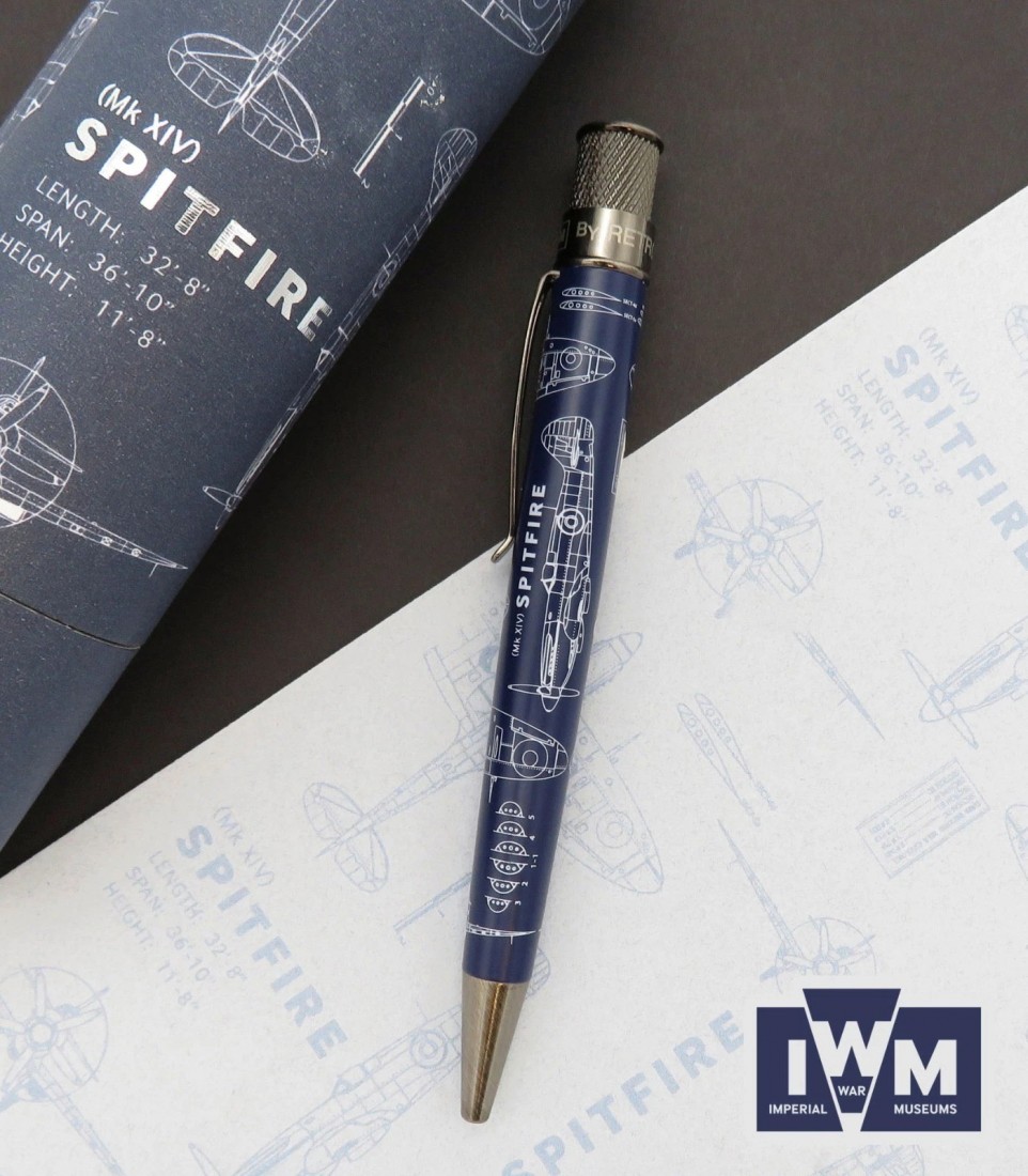 Retro 1951 Tornado Imperial War Museum Spitfire Blueprint IWMR-2509