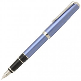 Pilot Falcon Elabo 14k Metal Blue Fountain Pen