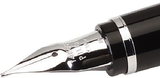 Pilot Falcon Elabo 14k Metal Blue Fountain Pen