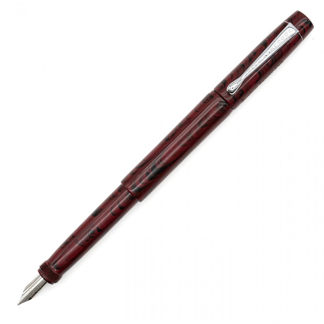 Noodlers Red Rebellion Boston Ebonite 13004 Safety pen